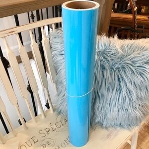 Permanent, Vinyl Roll, Sky Blue, Sign Vinyl, 24 Inches Wide x 33 Feet Long